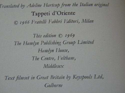 ORIENTAL CARPETS by Michele Campana