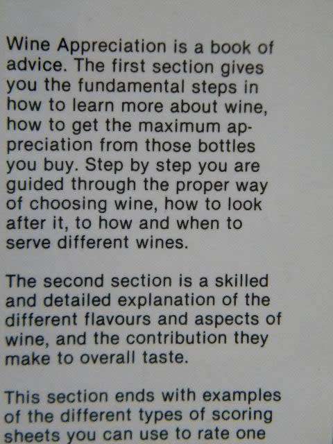 WINE APPRECIATION  Complete guide to the enjoyment of wine  by Tinus van Niekerk