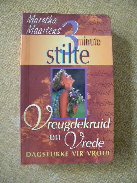 VREUGDEKRUID EN VREDE Dagstukke vir vroue  deur Maretha Maartens