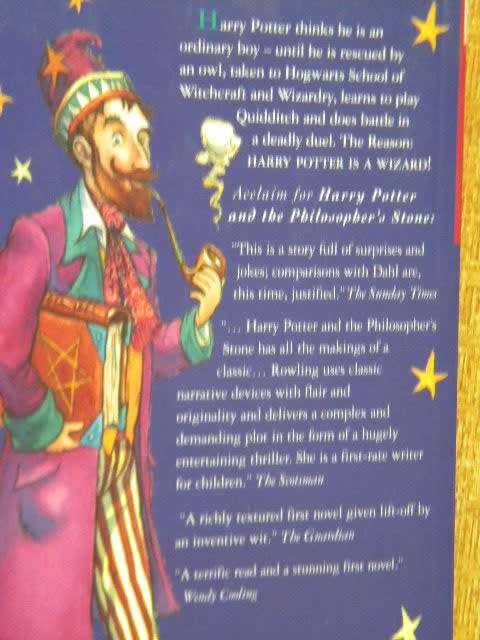 HARRY POTTER AND THE STONE by Rowling