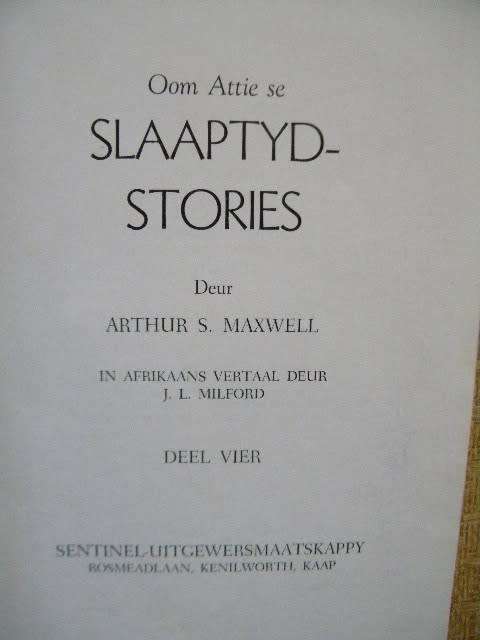 PPM ATTIE SE SLAAPTYDSTORIES  DEEL 1 TOT 5  deur Arthur S. Maxwell  (Volledige stel)