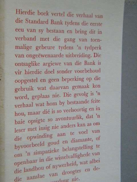 DIE EERSTE HONDERD JAAR VAN DIE STANDARD BANK  Samesteller: J.A. Henry   In Afr. G.A. Watermeyer