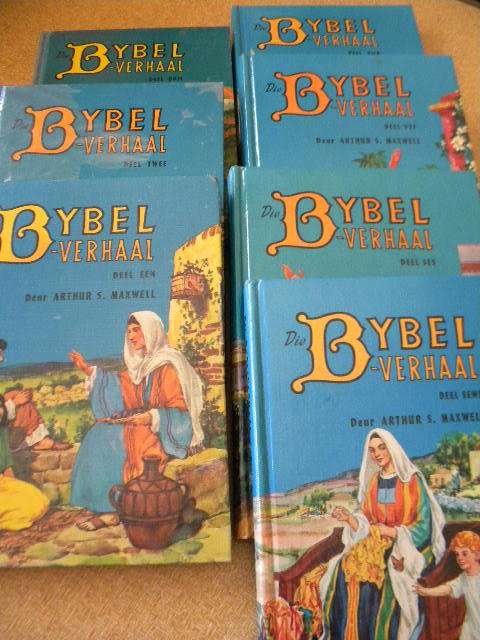 DIE BYBELVERHAAL DEEL 1 TOT 7  deur Arthur S. Maxwell  (Skrywer van Oom Attie se slaaptydstories)