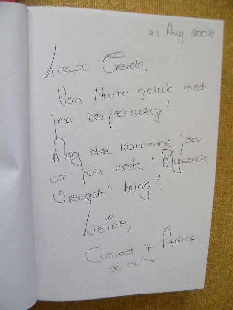 `N BLYWENDE VREUGDE  Briewe van Audrey Blignault  Samestellers L Fourie, M Brink, P Metelerkamp