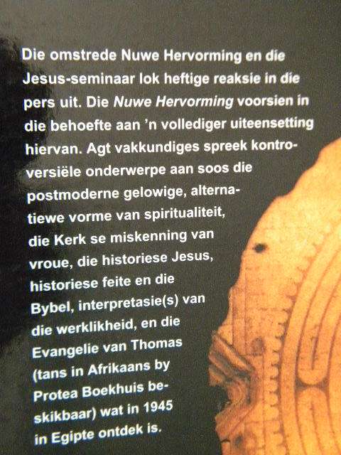 DIE NUWE HERVORMING  Redakteur: Piet Muller