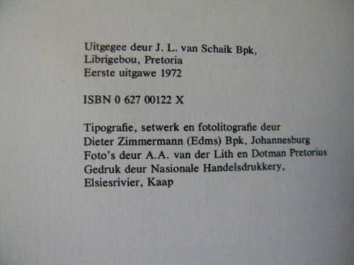 ETNOGRAFIESE STUDIES IN SUIDELIKE AFRIKA  Redakteurs: J.F. Eloff  en  R.D. Coertze
