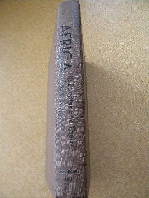 AFRICA  Its Peoples and Their Culture History  by George Peter Murdock