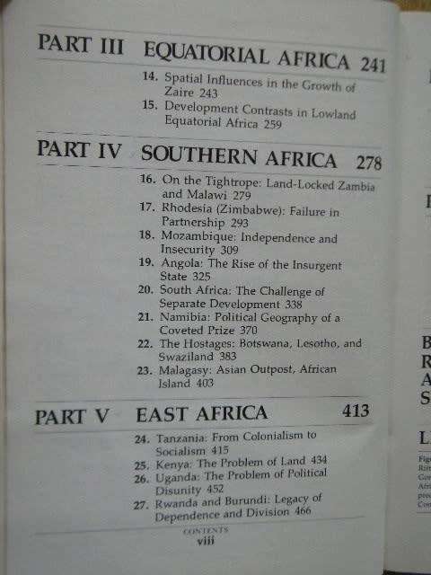 AFRICAN SURVEY  by Alan C.G. Best and Harm J. de Blij