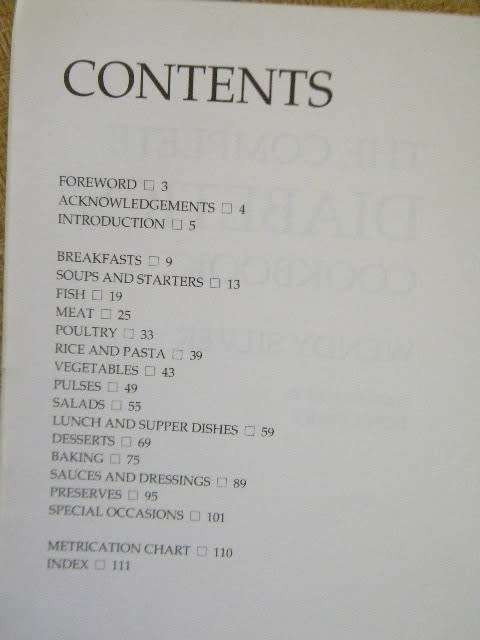 THE COMPLETE DIABETICS` COOKBOOK  by Wendy Silver