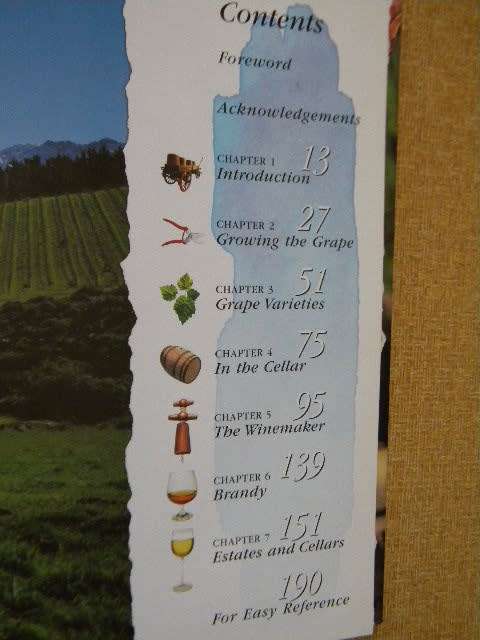 WINES AND BRANDIES OF THE CAPE OF GOOD HOPE  by Phyllis Hands and Dave Hughes