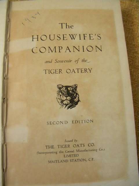 THE HOUSEWIFE`S COMPANION  Compiled by C. R. Pask