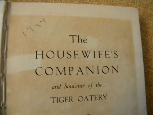 THE HOUSEWIFE`S COMPANION  Compiled by C. R. Pask
