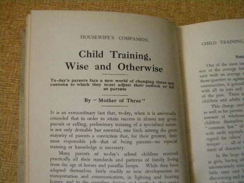 THE HOUSEWIFE`S COMPANION  Compiled by C. R. Pask