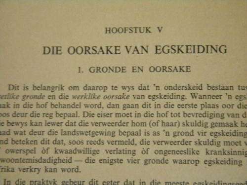 EGSKEIDING - Aard en Oorsake  Hoofredakteur: Prof. G. Cronje