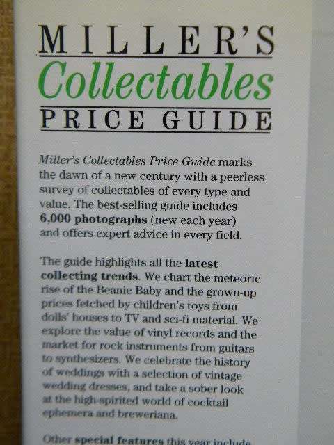 MILLER`S COLLECTABLES PRICE GUIDE  2000 - 2001 (VOLUME XII)  by Madeleine Marsh