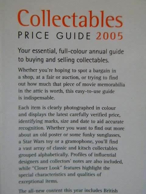 COLLECTABLES PRICE GUIDE  2005  by Judith Miller with Mark Hill