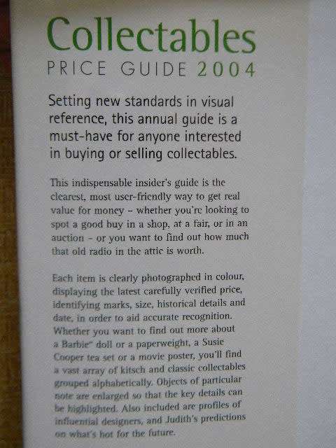 COLLECTABLES PRICE GUIDE  2004  by Judith Miller with Mark Hill