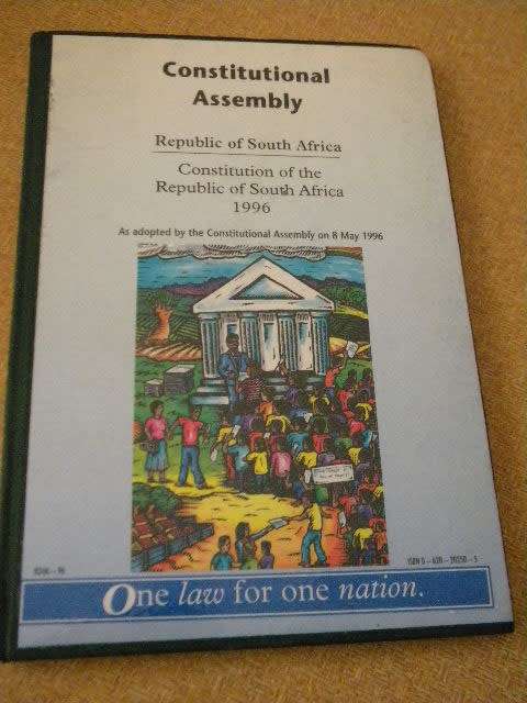 CONSTITUTIONAL ASSEMBLY  CONSTITUTION OF RSA,  8 May 1996