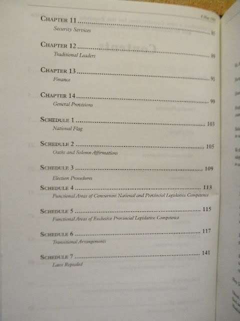 CONSTITUTIONAL ASSEMBLY  CONSTITUTION OF RSA,  8 May 1996
