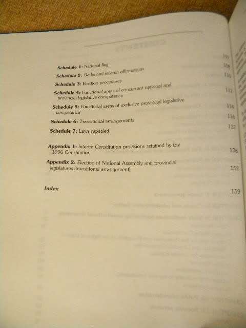 THE CONSTITUTION OF RSA, 1996  ANNOTATED VERSION
