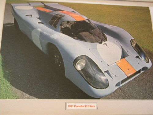 GREAT MARQUES POSTER BOOK: PORSCHE  by Chris Harvey