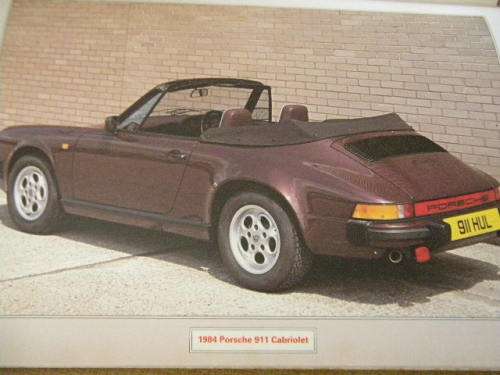 GREAT MARQUES POSTER BOOK: PORSCHE  by Chris Harvey