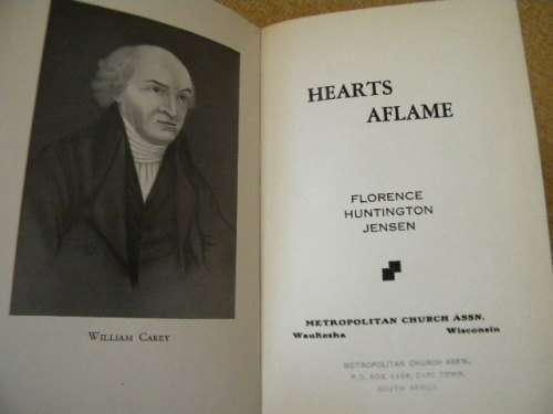 HEARTS AFLAME  by Florence Huntington Jensen