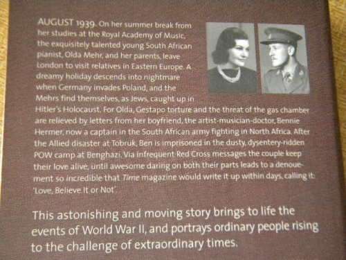 THE PIANO WAR  The true story of love and survival in WWII  by Graeme Friedman