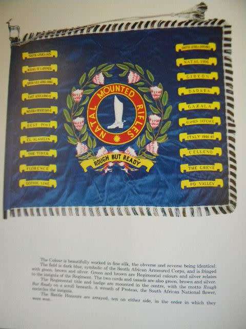 THE OFFICIAL NATAL MOUNTED RIFLES HISTORY by Eric Goetzsche