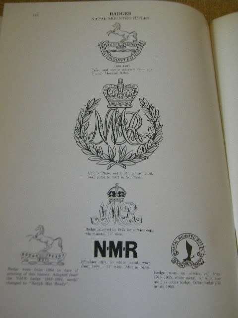 THE OFFICIAL NATAL MOUNTED RIFLES HISTORY by Eric Goetzsche