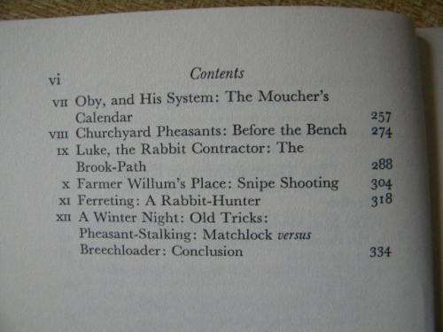 THE GAMEKEEPER AT HOME  AND THE AMATEUR POACHER   by Richard Jefferies