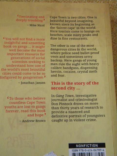 GANG TOWN, by Don Pinnock