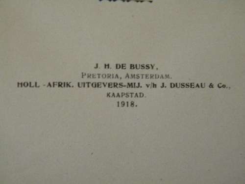 PIET UIJS  deur C.W.H. van der Post  Teks in Nederlands  (P)