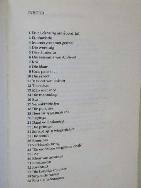 VERWIKKELDE LYN  deur Sheila Cussons  (GEDIGTE)
