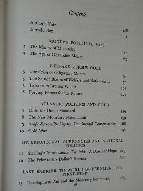 THE POLITICS OF MONEY  by Brian Johnson