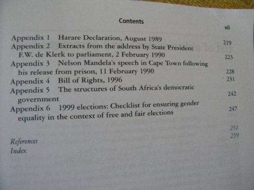 THE POLITICS OF THE NEW SOUTH AFRICA: APARTHEID AND AFTER  by Heather Deegan