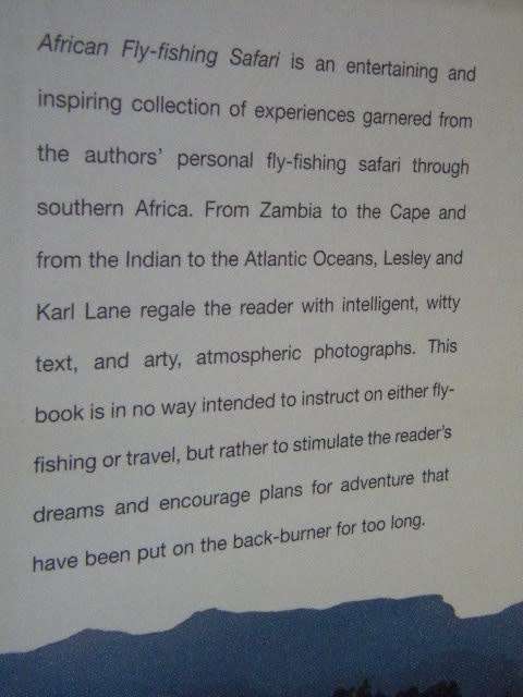 AFRICAN FLY-FISHING SAFARI by Karl Lesley Lane