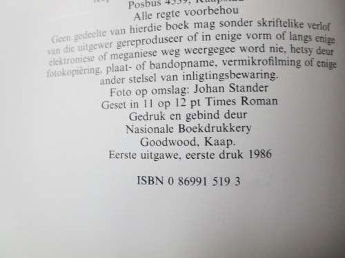 DRIE EEUE VAN GENADE NG Gemeente  Stellenbosch 1686-1986  deur Prof F C Fensham