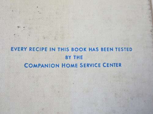 WOMAN`S HOME COMPANION COOK BOOK