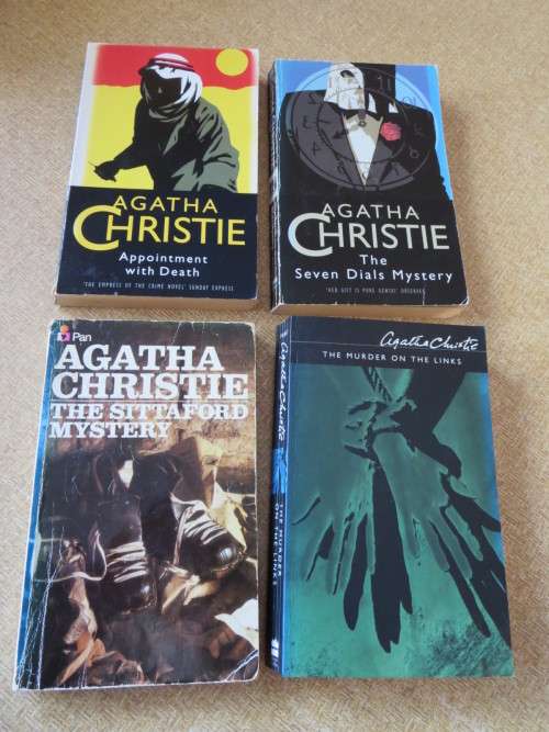 7 X AGATHA CHRISTIE  Seven paperbacks  (Crime Novels)