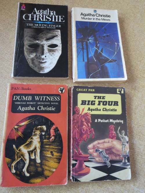 13 X AGATHA CHRISTIE  Thirteen paperbacks)  (Crime Novels)