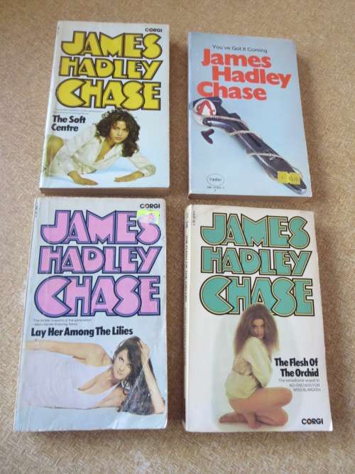 15 X JAMES HADLEY CHASE  Fifteen paperbacks  (Crime Novels)