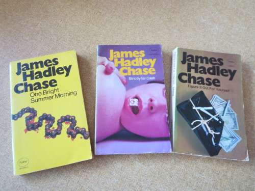 15 X JAMES HADLEY CHASE  Fifteen paperbacks  (Crime Novels)