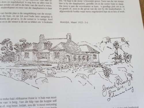 DIE AFRIKAANSE WONING deur Roger Fisher and Schalk le Roux Herdrukke uit Die Boervrou 1919-1931