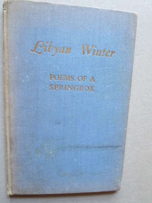 LIBYAN WINTER  Poems by a Corporal in the First Division