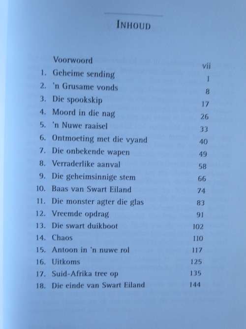 FRITZ DEELMAN EN DIE SWART EILAND  deur Leon Rousseau  (Nr 8 in Fritz Deelman-reeks)