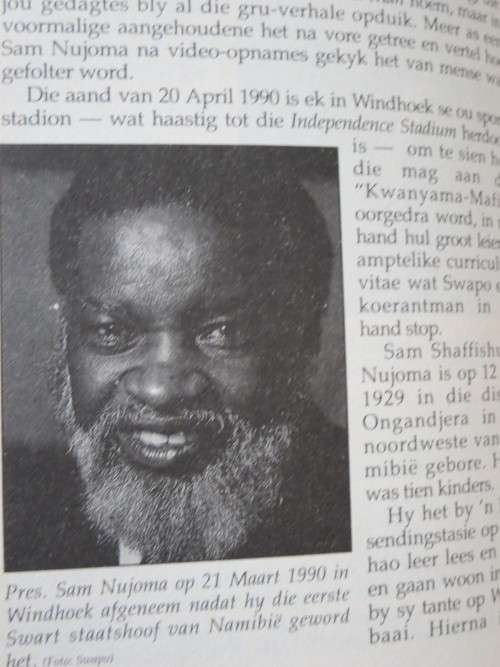 NAMIBIë  Heimwee na `n vreemde land  deur André du Toit