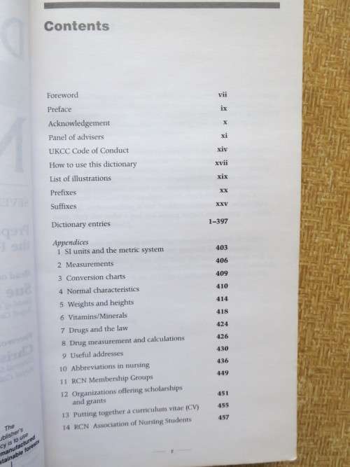 CHURCHILL LIVINGSTONE`S DICTIONARY OF NURSING  by Christine Hancock
