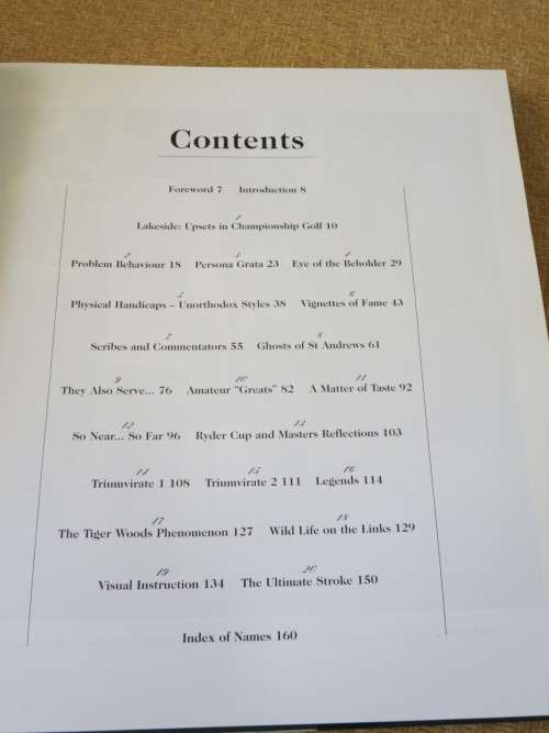 LEGENDS OF GOLF AND OTHER OBSERVATIONS ON THE GAME  by Louis T. Stanley