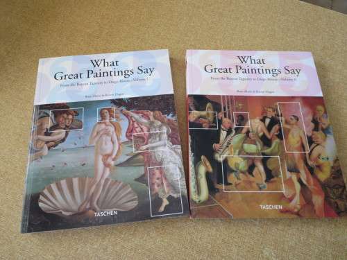 WHAT GREAT PAINTINGS SAY  by Rose-Marie and Rainer Hagen  (2 Volumes Box Set)